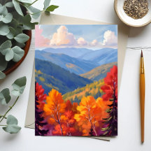Fall & Autumn Postcards