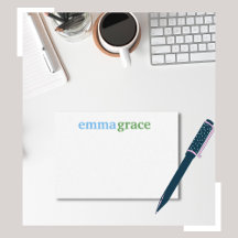 Colorful Personalized Stationery and Notecards