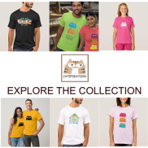 Simple Funny Cat T-shirts