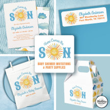 Here Comes the Son Baby Shower