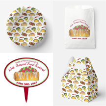 Chimichanga Tex Mex Food Festival Party Collection
