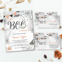 A Little Boo is Almost Due October Baby Shower