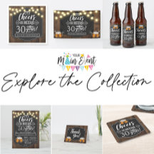 Cheers and Beers Birthday Party Collection