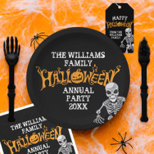 Custom Halloween Party T-Shirts & Decor