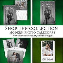 Modern Custom Calendars