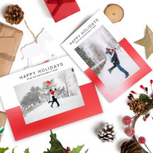 Two-Tone Modern Holiday