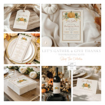 Gather And Give Thanks Thanksgiving Dinner Suite