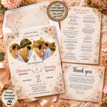 Love in Bloom Wedding Suite Collection