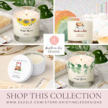 Bridal Shower Candle Favors