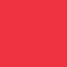 Solid Bright Red Color   Hex# EF3340
