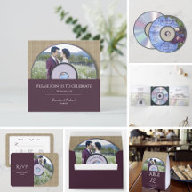 Music CD-Themed Wedding