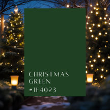 Christmas Green
