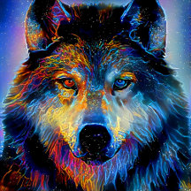 Mystical Spirit Wolf