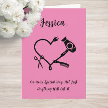 Hairdresser Birthday Cards