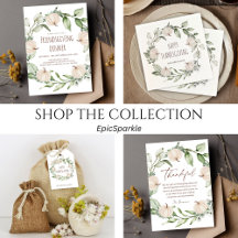 Fall Pumpkin Rustic Thanksgiving Friendsgiving