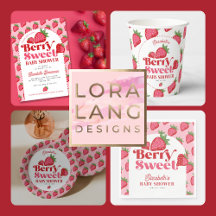 A Berry Sweet Baby Shower Collection