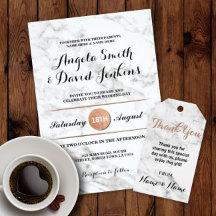 Marble Rose Gold Collection 