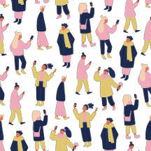 Social Distancing Media People