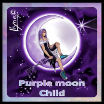 Purple Moon Child