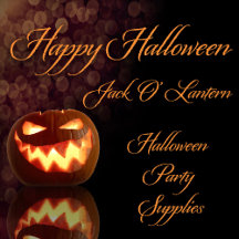Happy Halloween Jack O'Lantern Party Supplies 