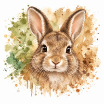 Little Watercolour Companions | Animal Keyrings