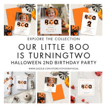 Our Little Boo is Turning Two Halloween Birthday