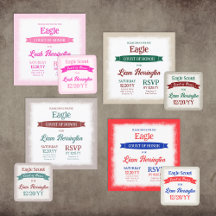 Eagle Scout Court of Honor with Banner Ribbons