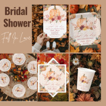 fall in love bridal shower bridal shower invitatio