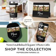 Mom Established Elegant 3 Photo Gifts for Mom