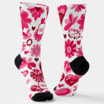 Valentine’s Day Sock Collection for Her