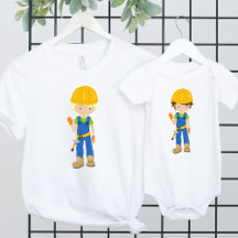 Construction Worker - Baby and Kids Clothes