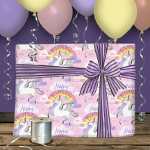 Rainbow Unicorn Birthday