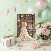Proverbs 31:10 Christian Bridal Shower Invitation 