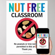 Allergy Poster Digital Downloads