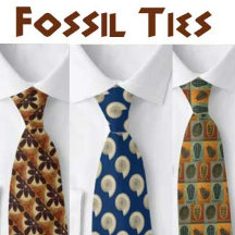 Trilobite & Ammonite Ties