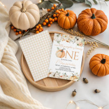 Pumpkin First Birthday Girl Collection