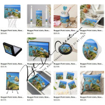Gifts with Nugget Point islets, New Zealand design