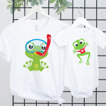 Cute Frogs - Baby and Kids Clothes