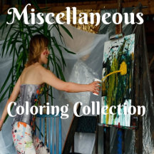 Miscellaneous Poster Sized Coloring Collection 