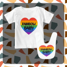 Bright Colourful "Rainbow Baby" Design Collection