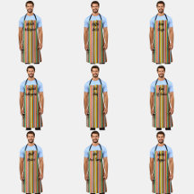 Aprons With Text Phrases And Words