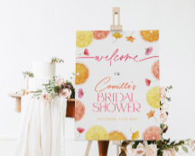Main Squeeze Citrus Bridal Shower