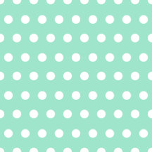 Green Poka Dot