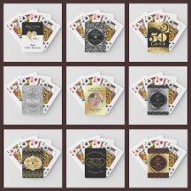 Playing Cards-Wedding Anniversary 