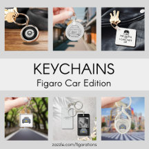Figaro on the Go Keychains