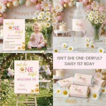Isn't She ONE-derful | Daisy Girl 1st Birthday