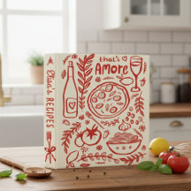 Cute Custom RECIPE BINDERS 