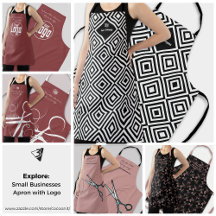 Custom Logo Aprons   Workwear & Branding