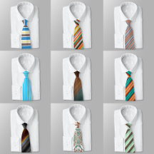 Neckties With Stripes Collection