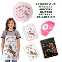 Unicorn Magical Fairytale Glitter Sparkle 